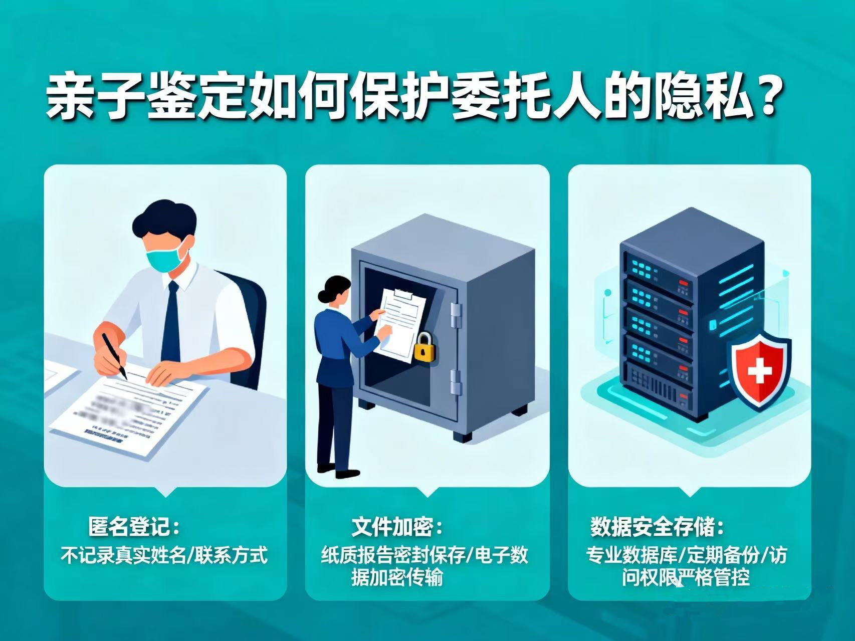 隐私保护是关键:南京个人亲子鉴定如何保护委托人的信息?