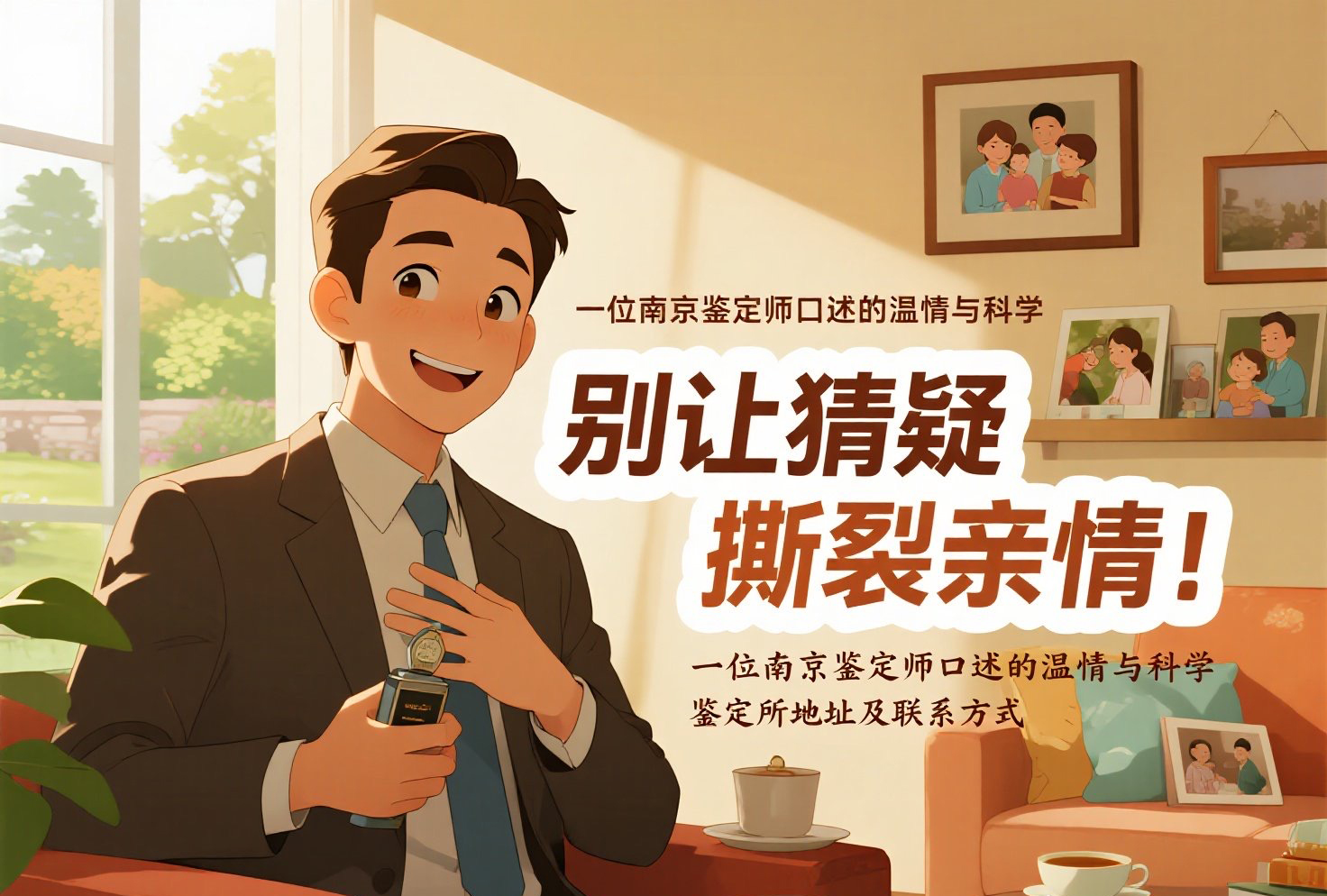 别让猜疑撕裂亲情！一位南京鉴定师口述的温情与科学