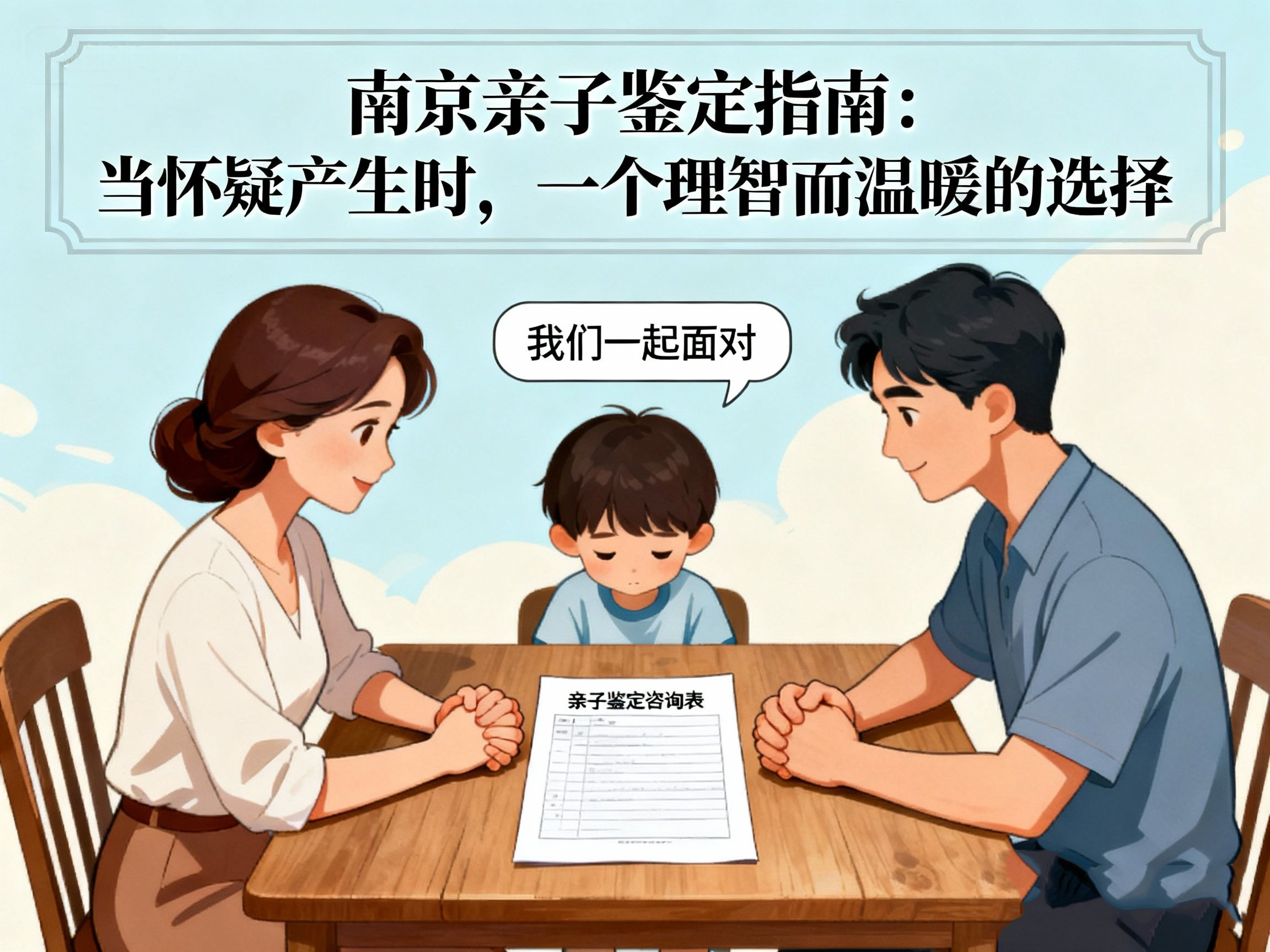 南京亲子鉴定指南：当怀疑产生时，一个理智而温暖的选择