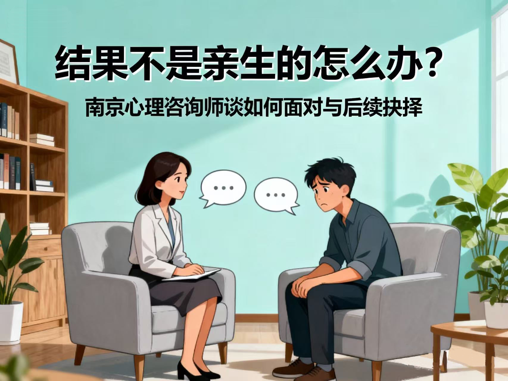 结果不是亲生的怎么办？—— 南京心理咨询师谈如何面对与后续抉择